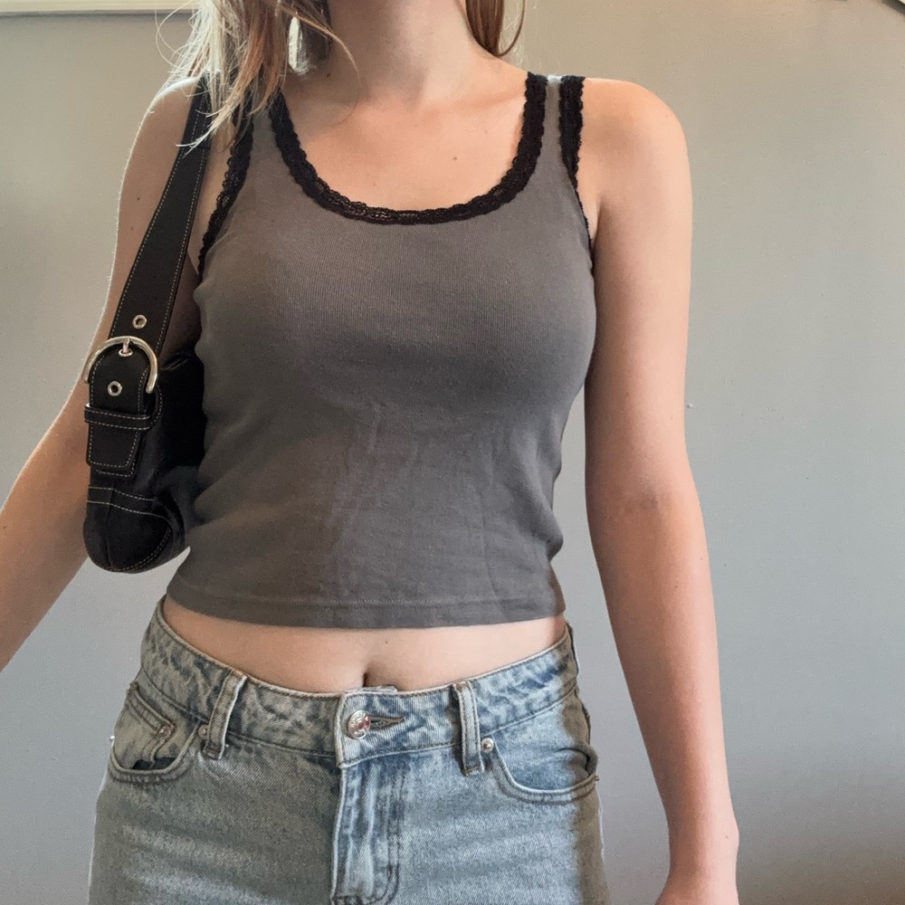 Brandy Melville Ronnie Lace Tank Top